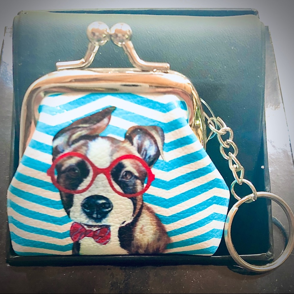 🤓- “I See You” Dog Coin Purse